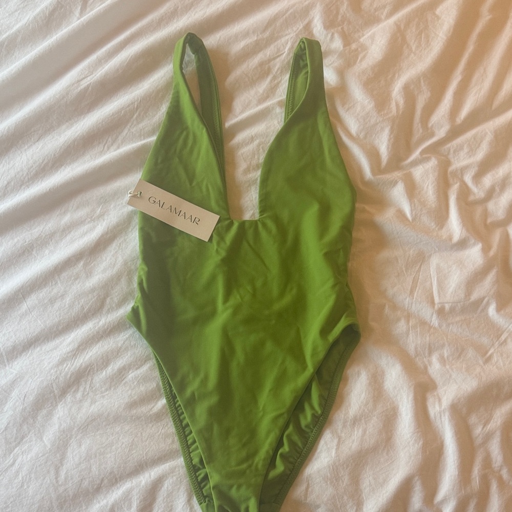 Galamaar Green One-Piece Swimsuit